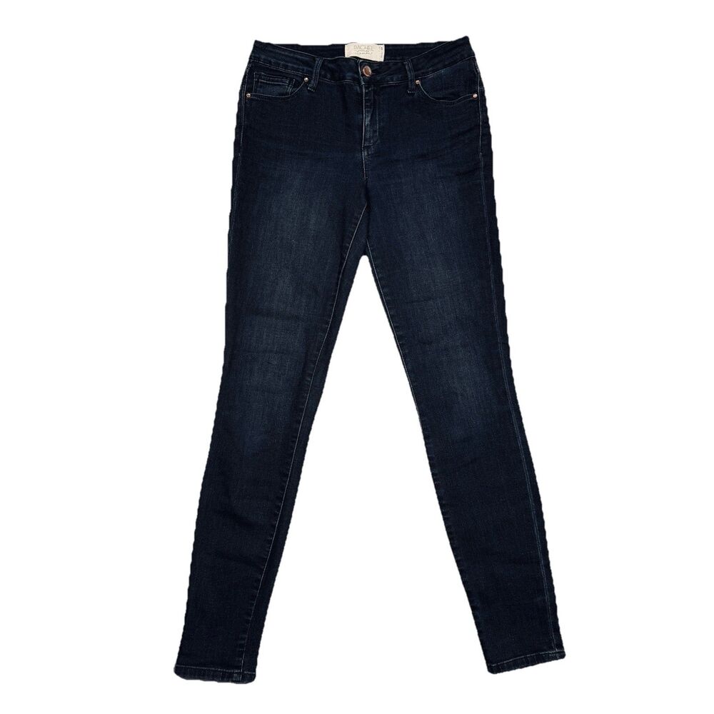 Rachel Roy Skinny Jeans Womens 28 Dark Blue Denim Stretch Measures 28 x 29.5